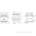 EQ 32電子フェライトコアパワートランス